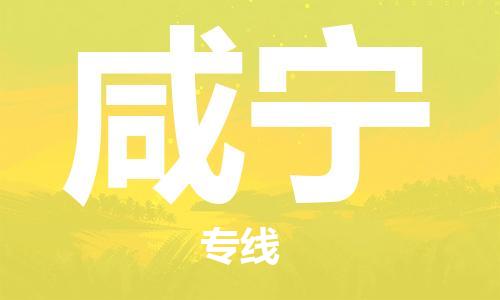 深圳到咸宁物流专线-深圳至咸宁货运安全快捷-深圳物流公司